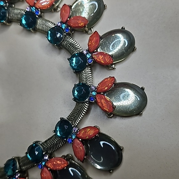 BAUBLEBAR PENDANT NECKLACE CLEAR MULTI COLORS - Picture 2 of 7